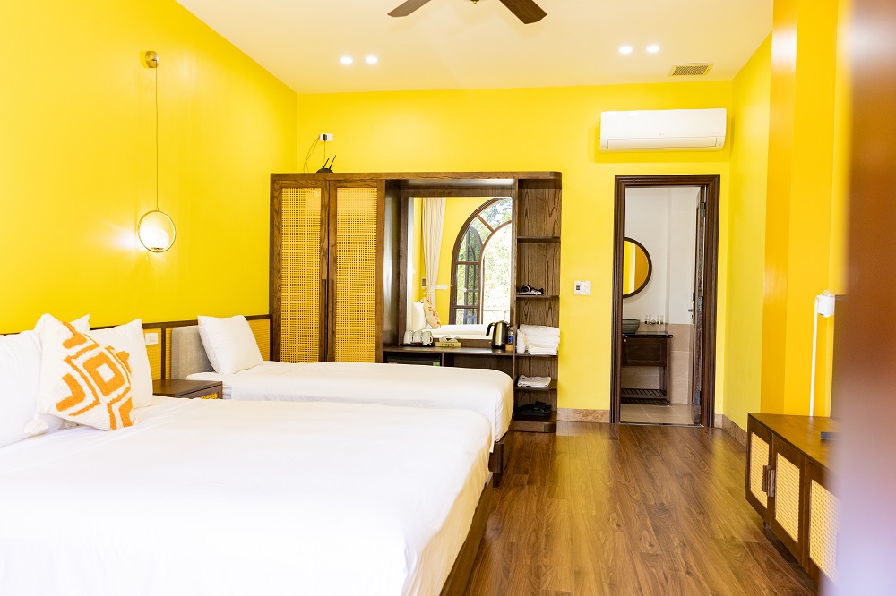 Nội thất tại Ốc Ba Vì Retreat